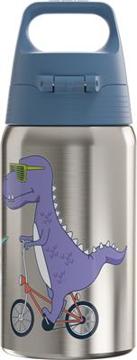 Kids Water Bottle Shield ONE Dino Basket 0.5 L