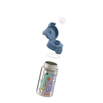 Kids Water Bottle Shield ONE Dino Basket 0.5 L