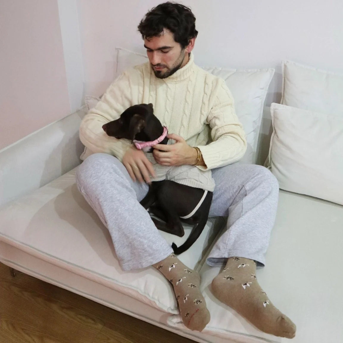 chaussettes animaux de compagnie the captain socks 