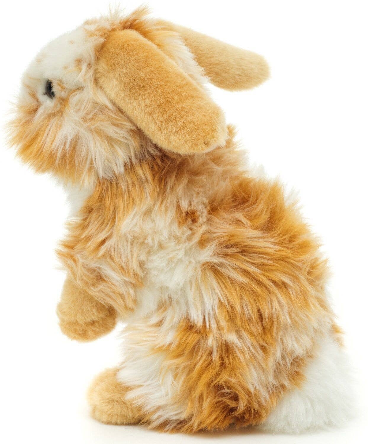 Peluche Lapin tête de lion, debout (doré) Uni Toys