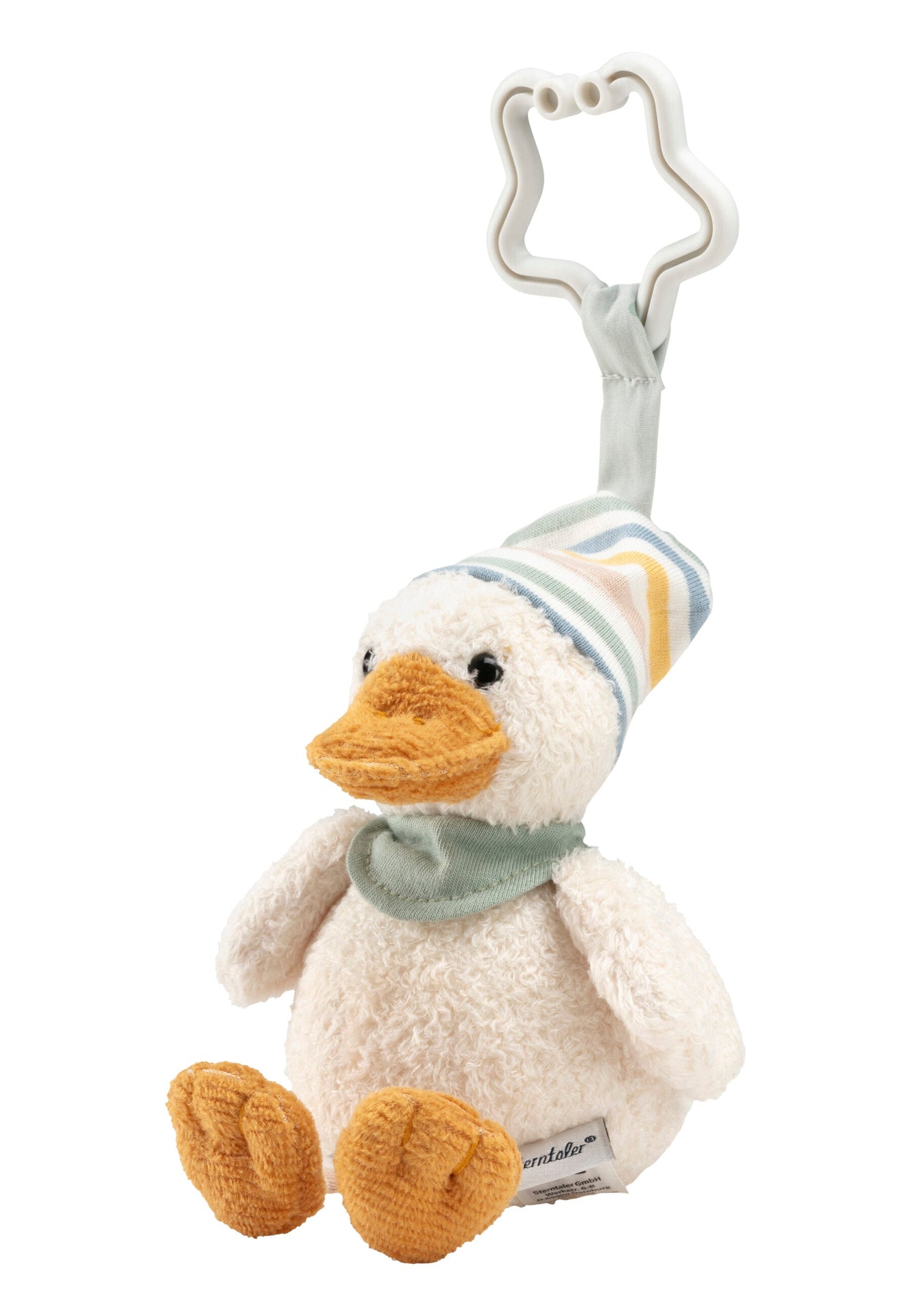 Jouet Peluche à accrocher Canard Edda