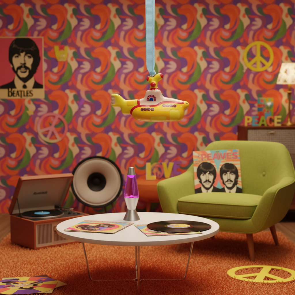 The Beatles - Yellow Submarine Hanging Decoration
