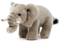 Éléphant, debout, 31 cm (longueur), peluche Uni Toys