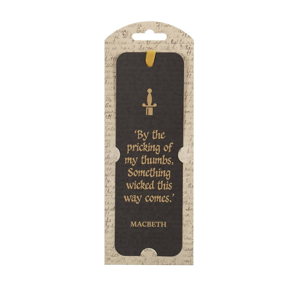 Lesezeichen Papier Shakespeare – Macbeth
