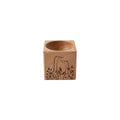 Bramble Farm "Indian Runner Ducks" Oak Egg Cup
