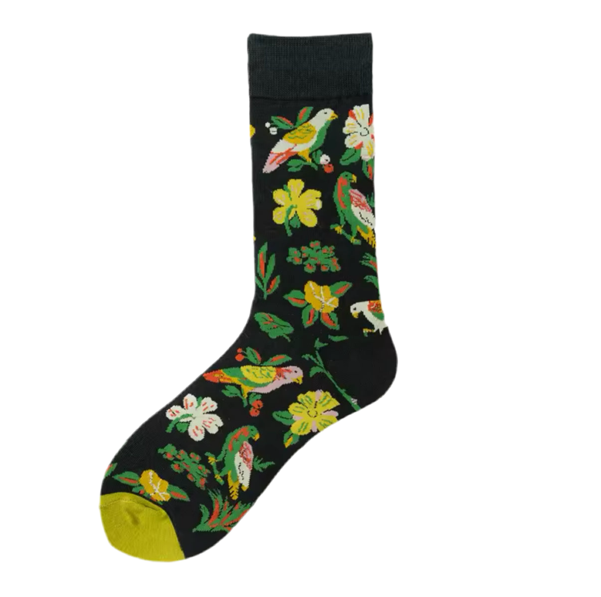 chaussettes oiseaux fleurs exotiques mrcol SOX BIRD 003 50552652