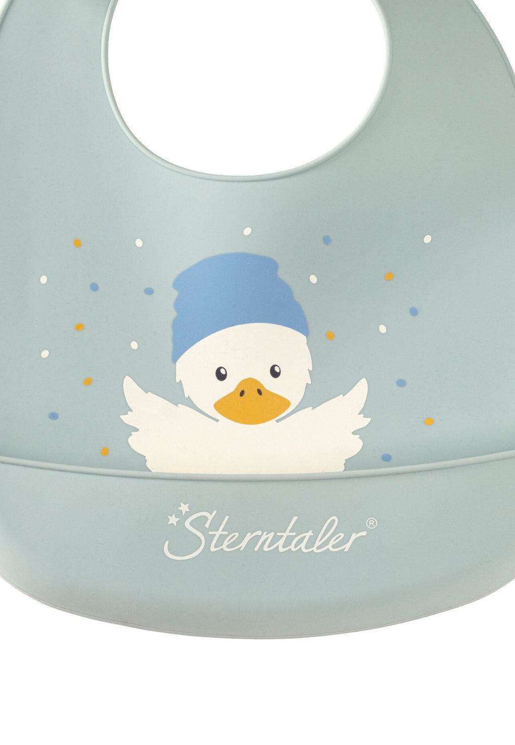 Bavoir en silicone Canard