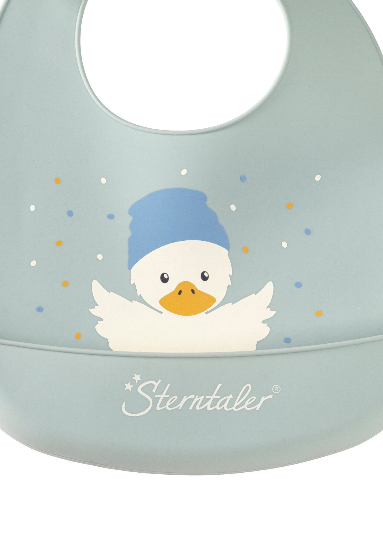 Bavoir en silicone Canard
