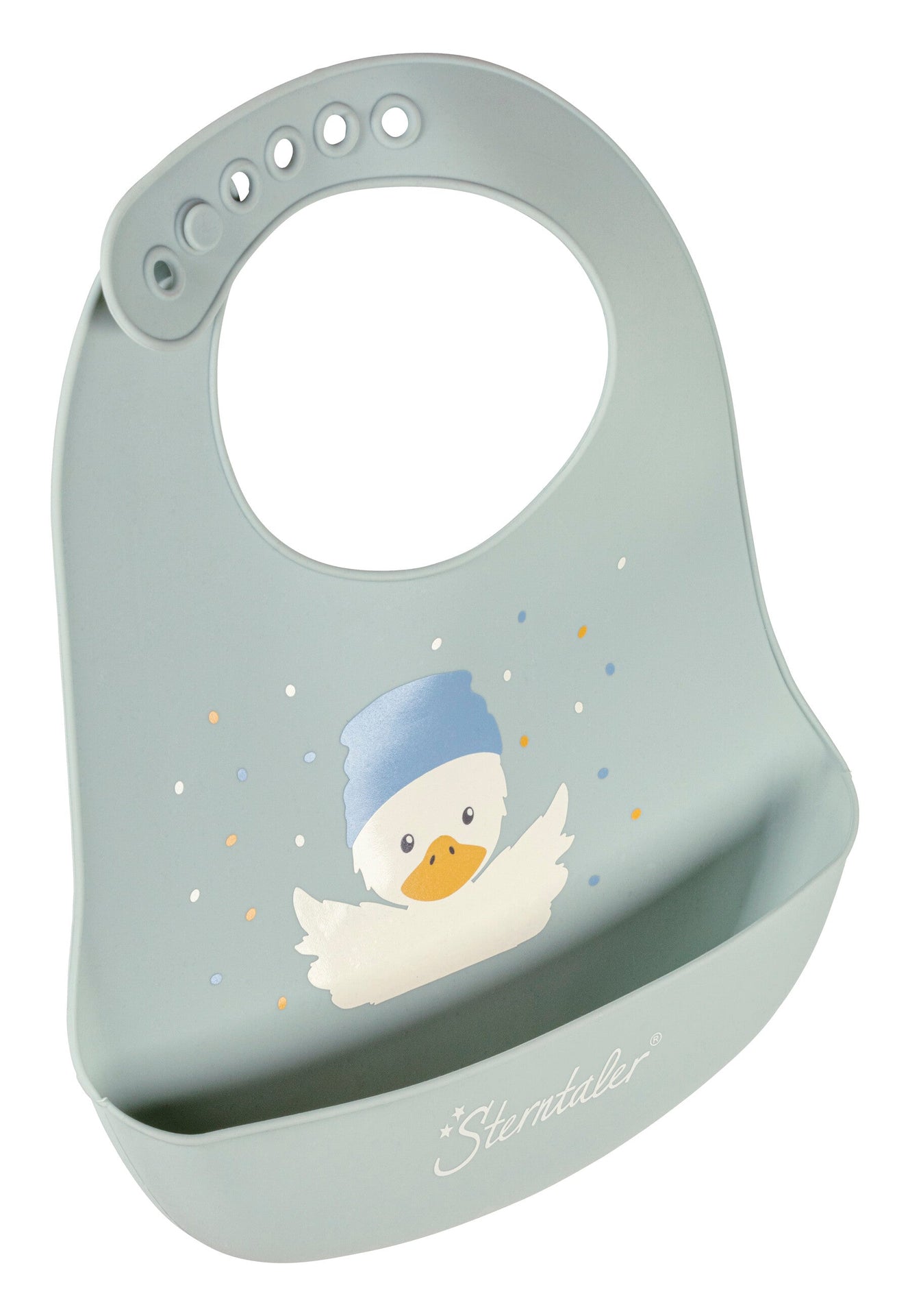Bavoir en silicone Canard