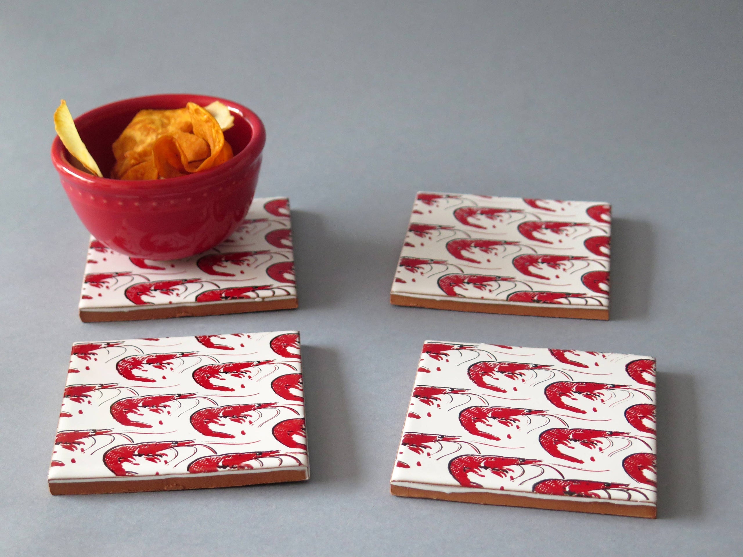 Sous-verres en céramique Gamba Design