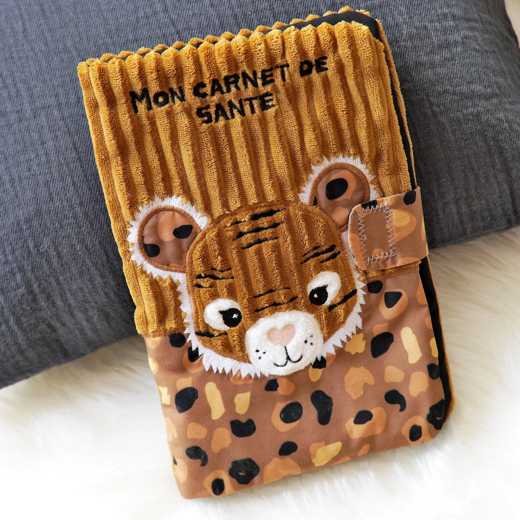 Protège carnet de santé Spéculos le tigre – vue 3