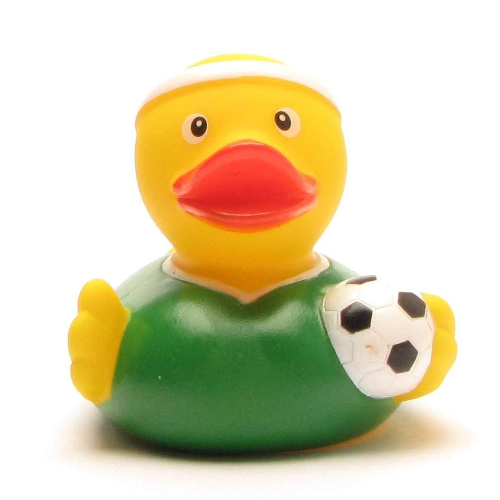 Canard Footballeur maillot vert