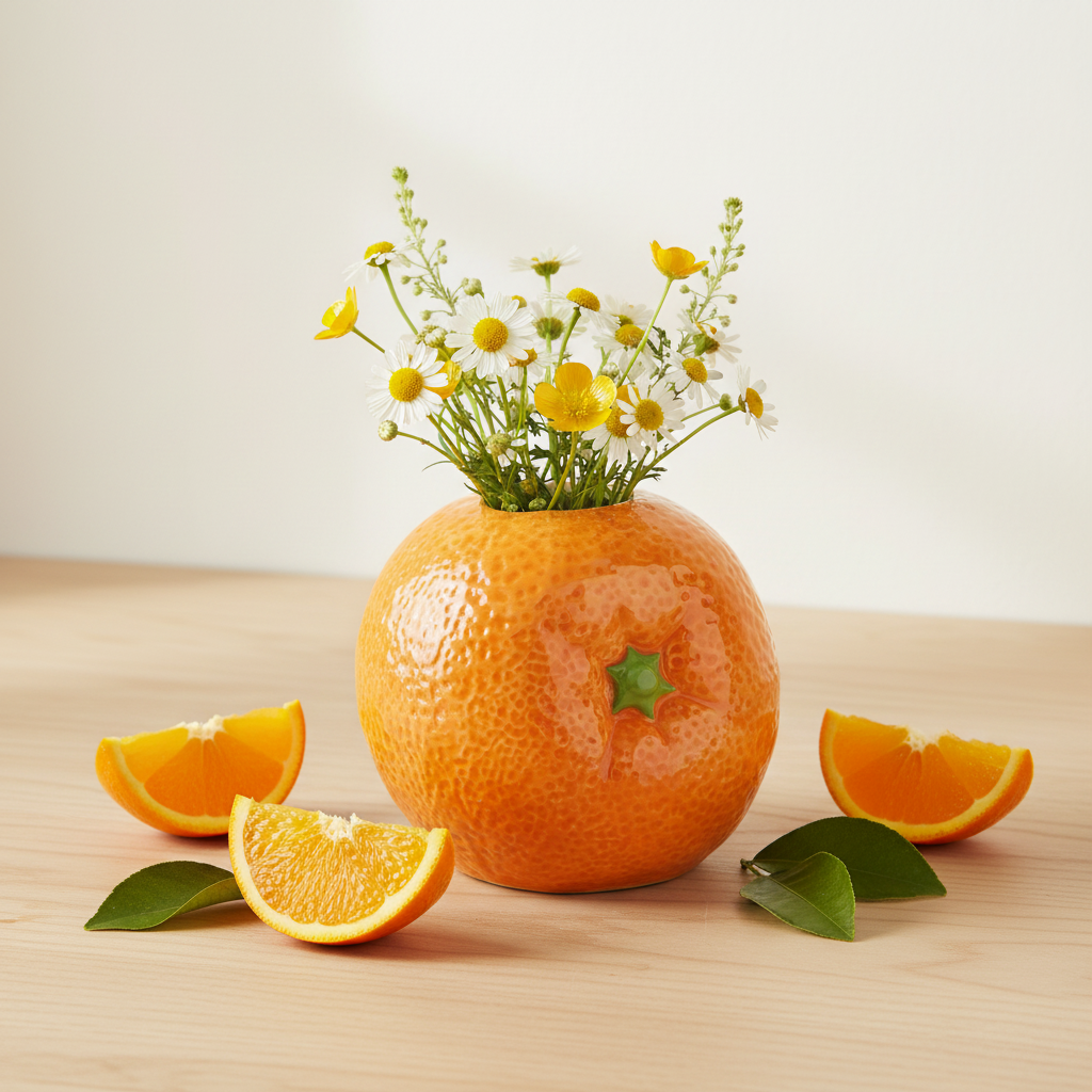 Petit Vase Orange