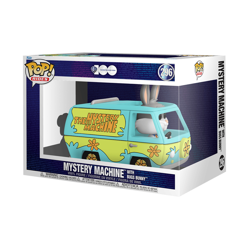 Funko Pop! Ride Mystery Machine avec Bugs Bunny – Looney Tunes