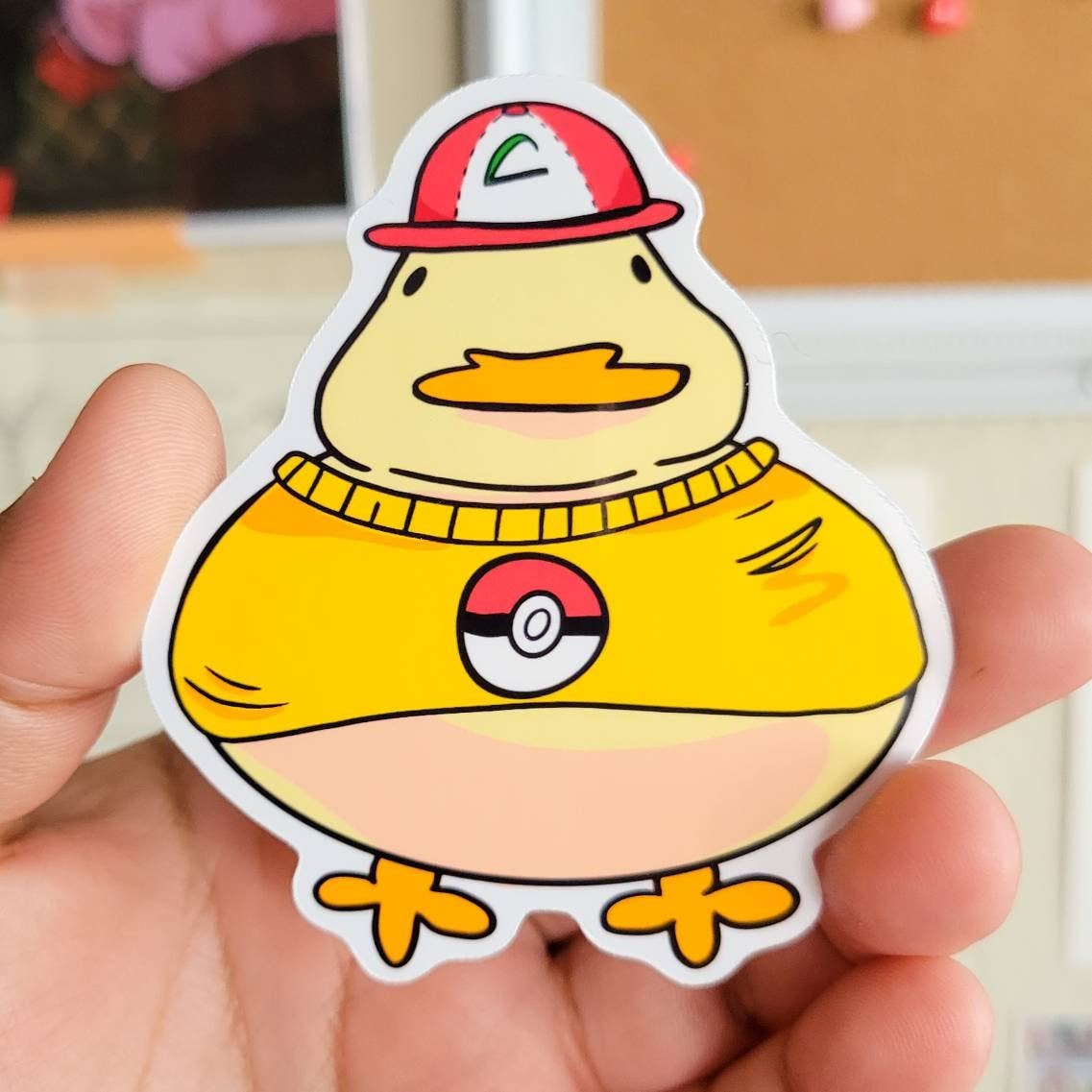 sticker pokemon pato duck 31599436