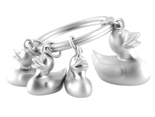 Kachní rodinná klíčenka