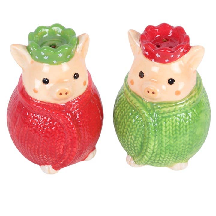 Sel et poivre Cochons de Noël
