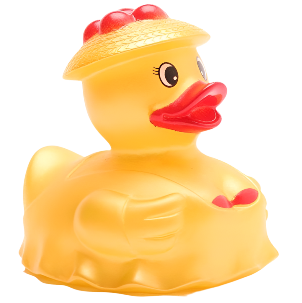 Vrouwtje Zwarte Woud-eend