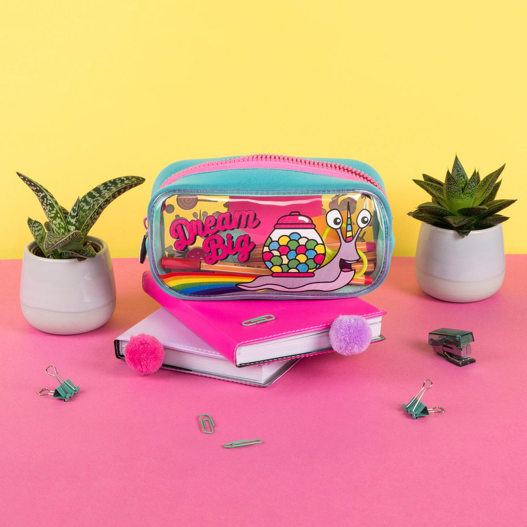 Trousse scolaire – PVC – Snail