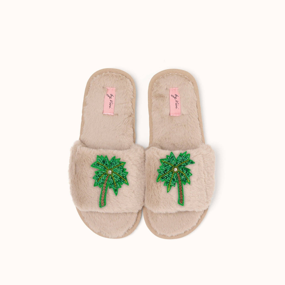 Paire de broches pour Chaussons - Palmier