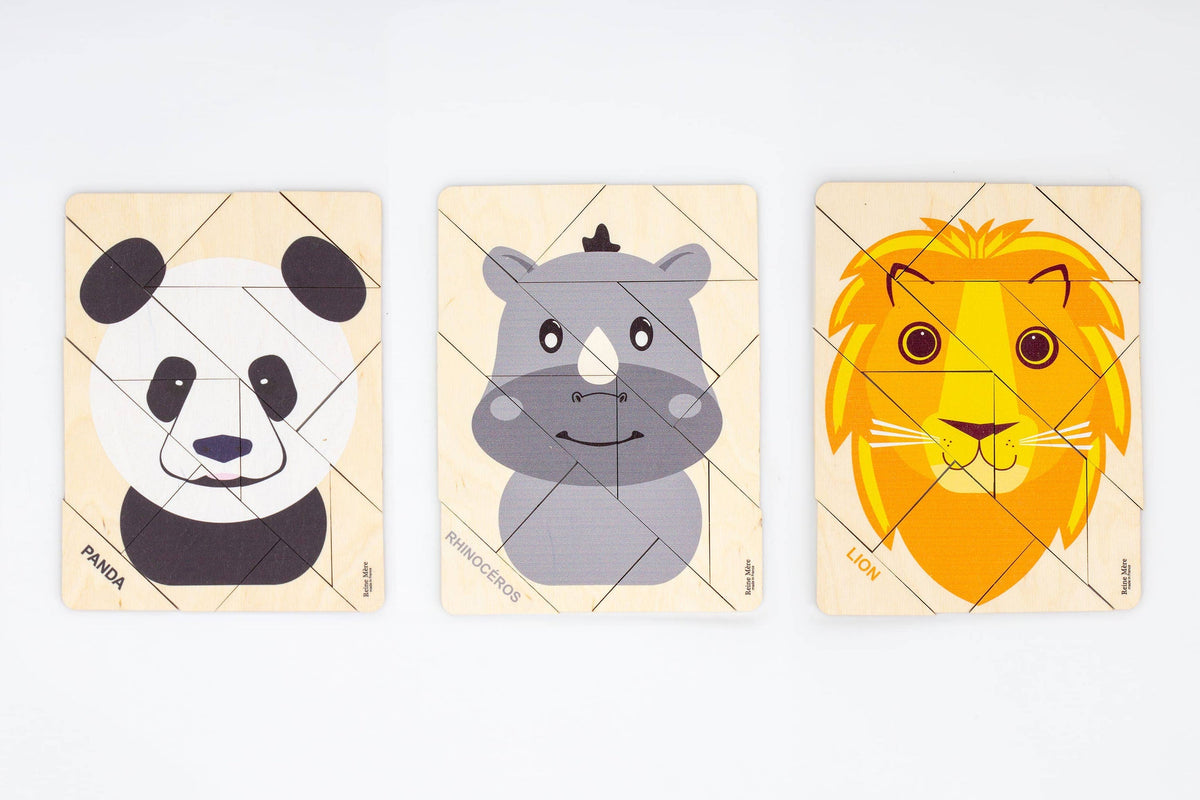 Puzzle en Bois Lion