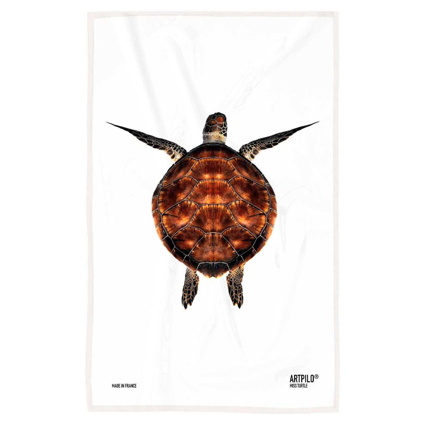 Miss Turtle Dishcloth
