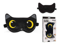 Schlafmaske Schwarze Katze