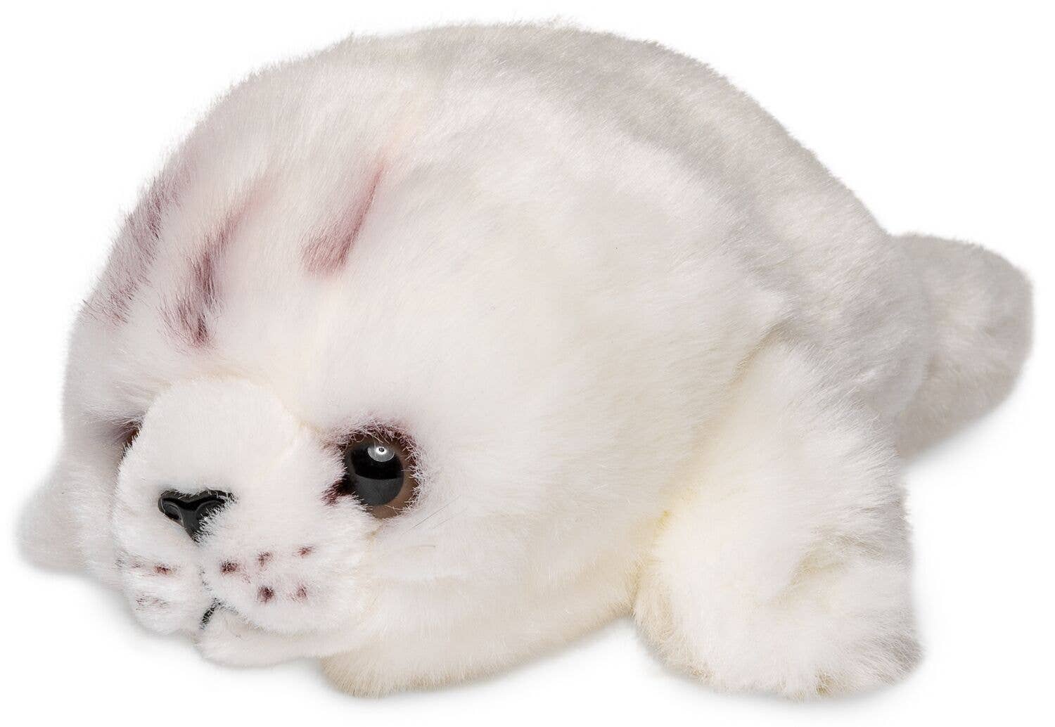 Peluche bébé phoque blanc Uni Toys