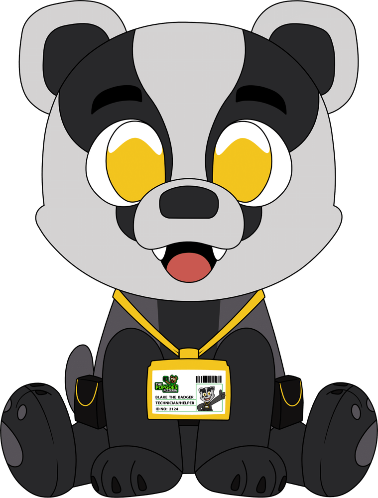 Blake the Badger Plush (9in)