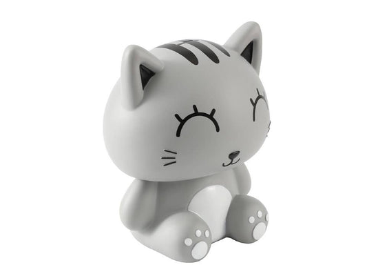 Tirelire géante Chat gris