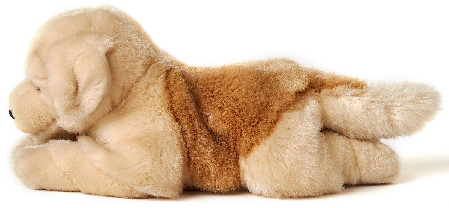 Peluche Golden Retriever, couché Uni Toys