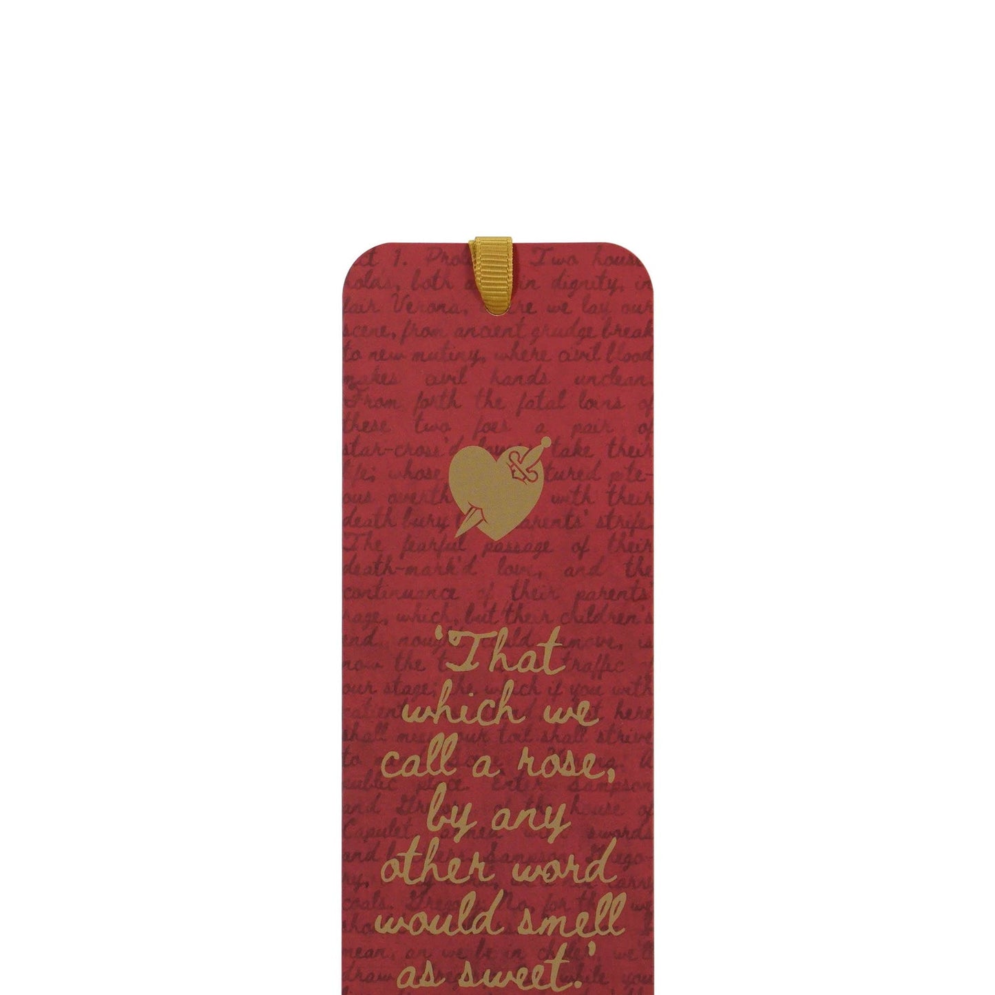 Lesezeichen aus Papier Shakespeare – Romeo und Julia
