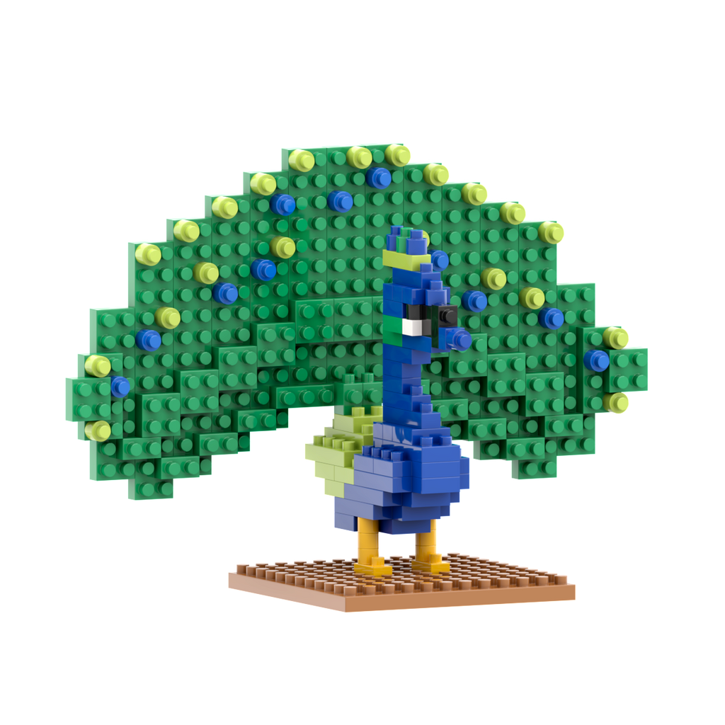 BRIXIES Peacock