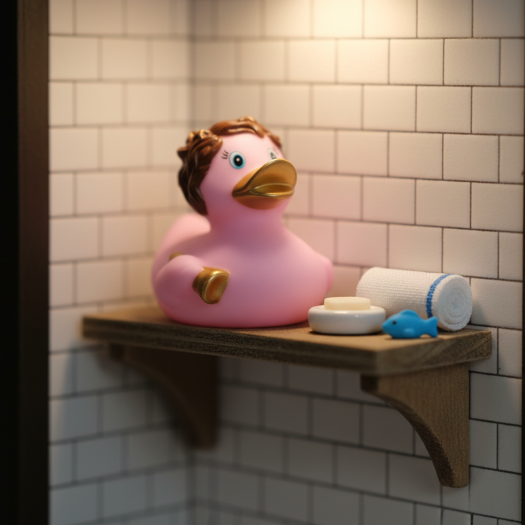 Canard Ange Rose
