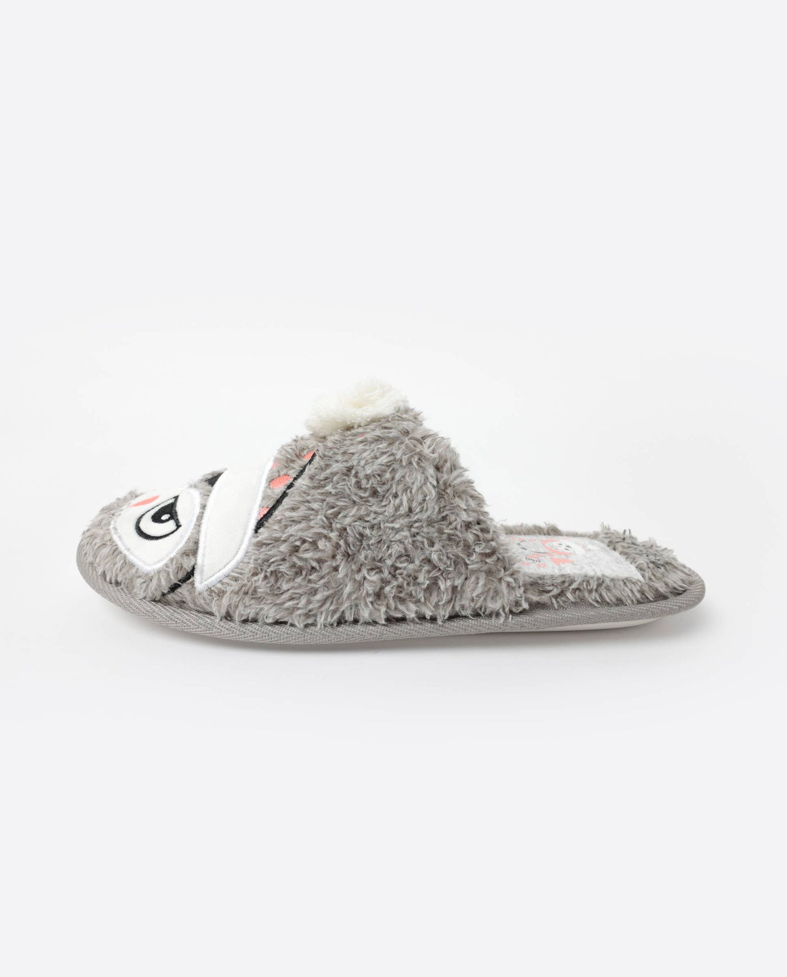Women's Slippers - "Winter Owl"
