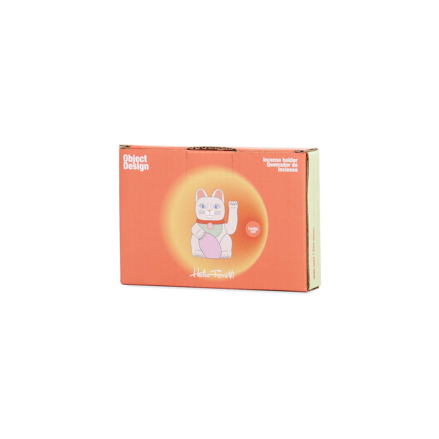 Brûleur D’encens Chat Chanceux Helio Ferretti Vue 3