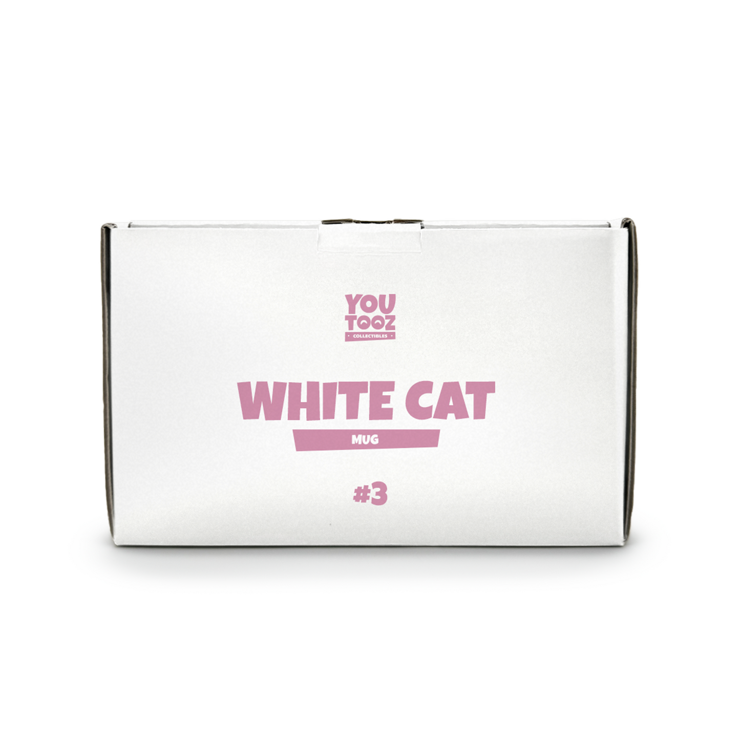 White Cat Mug