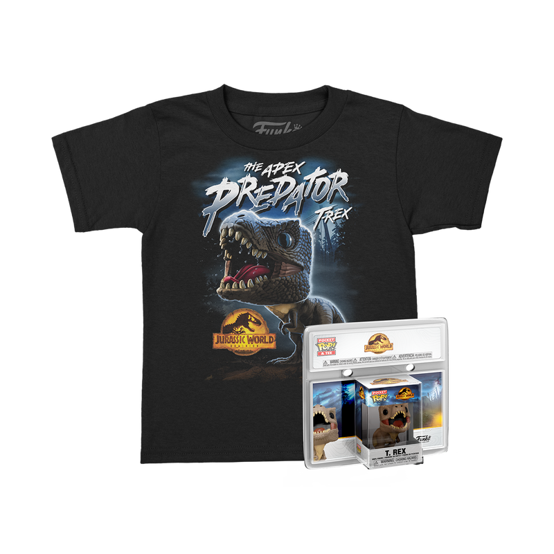 pocket pop kids tee the apex predator t rex