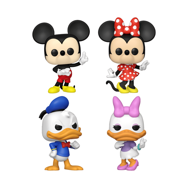 Pop! Disney Mickey & Friends 4-Pack