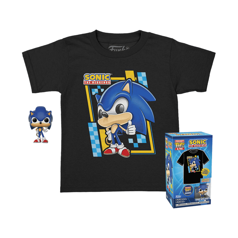 Funko Sonic le Hérisson - Pocket Pop! & Kids Tee