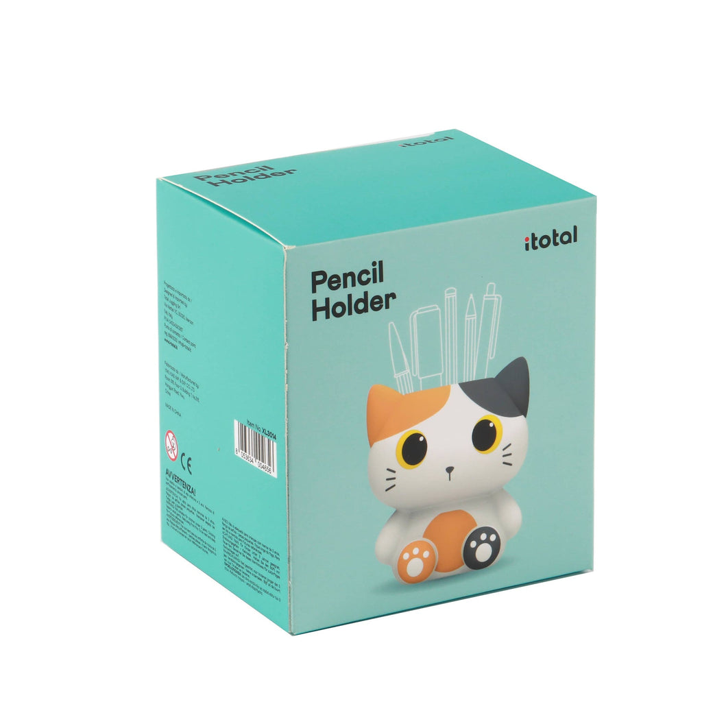 3D Stiftehalter Orange Katze