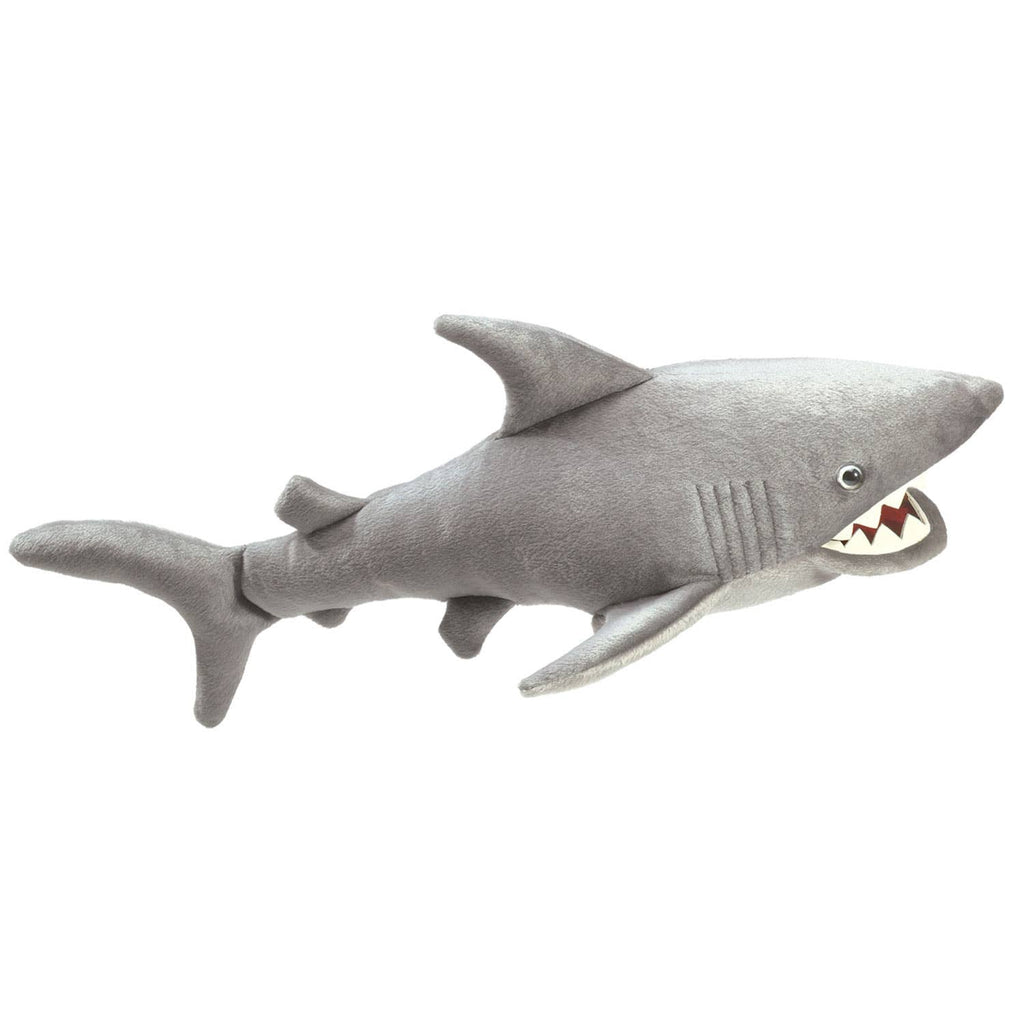Marionnette à main Cheveux et requin 2064 Folkmanis réaliste