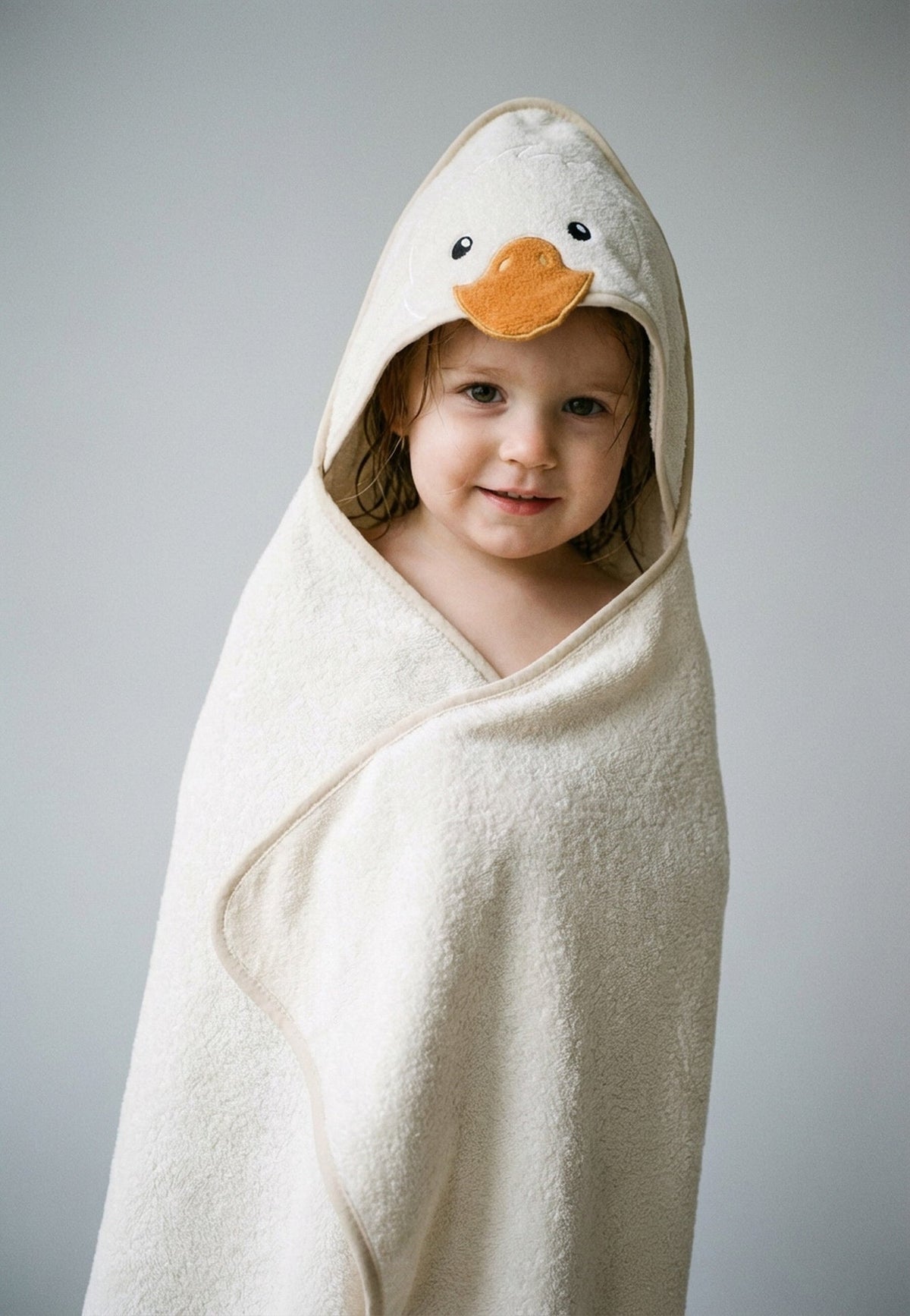 Cape de bain Canard Edda - 100 x 100 cm