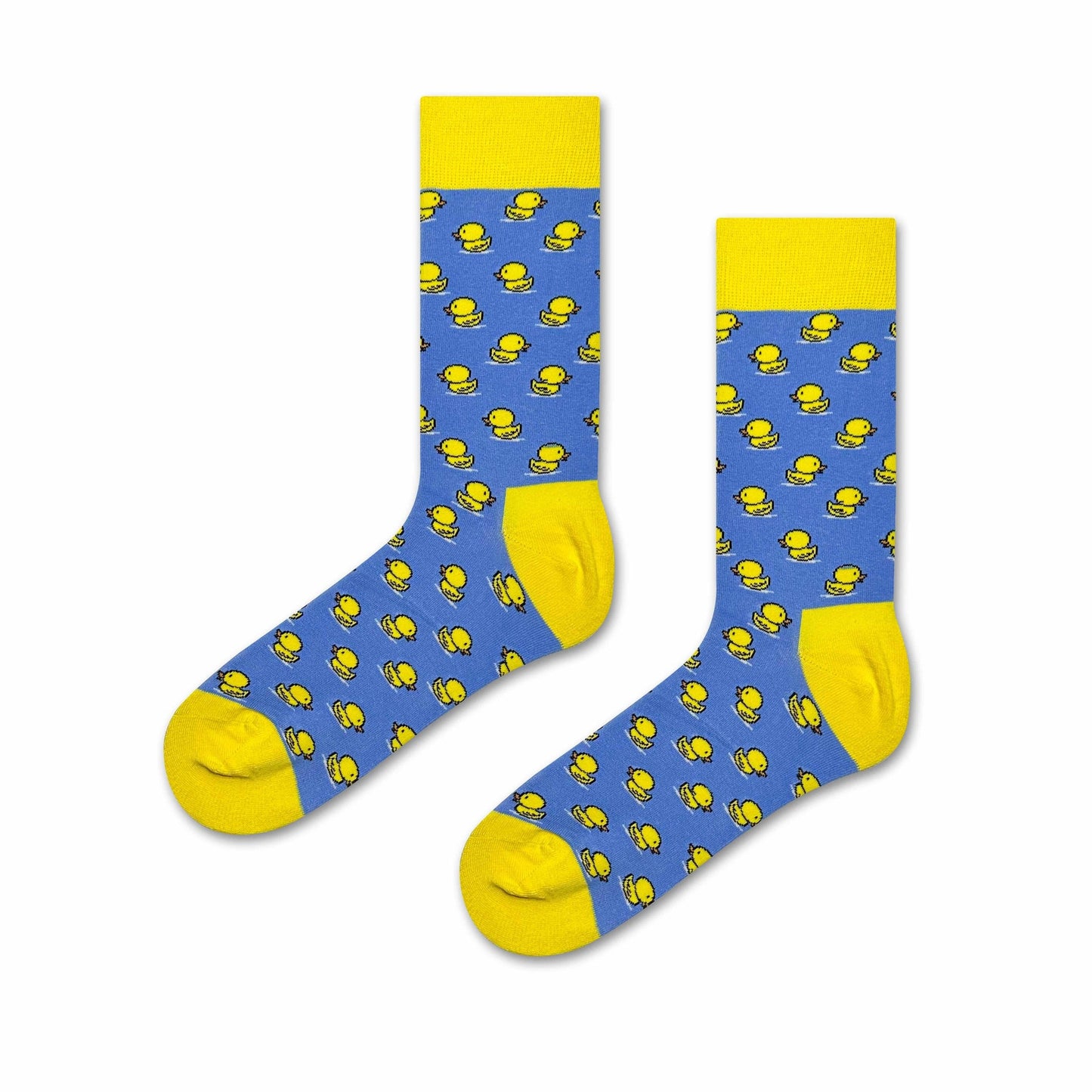 Entenkükensocken im Wasser