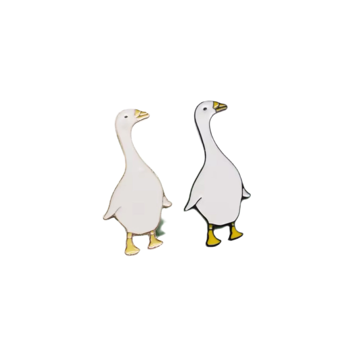 Photo produit - Pin's Grand Canard Blanc