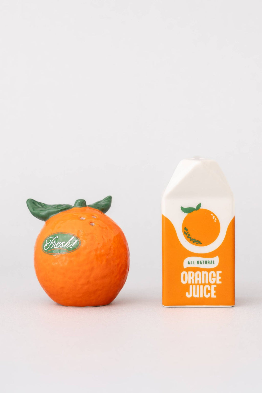 Salière et poivrière Jus d’Orange – vue 2
