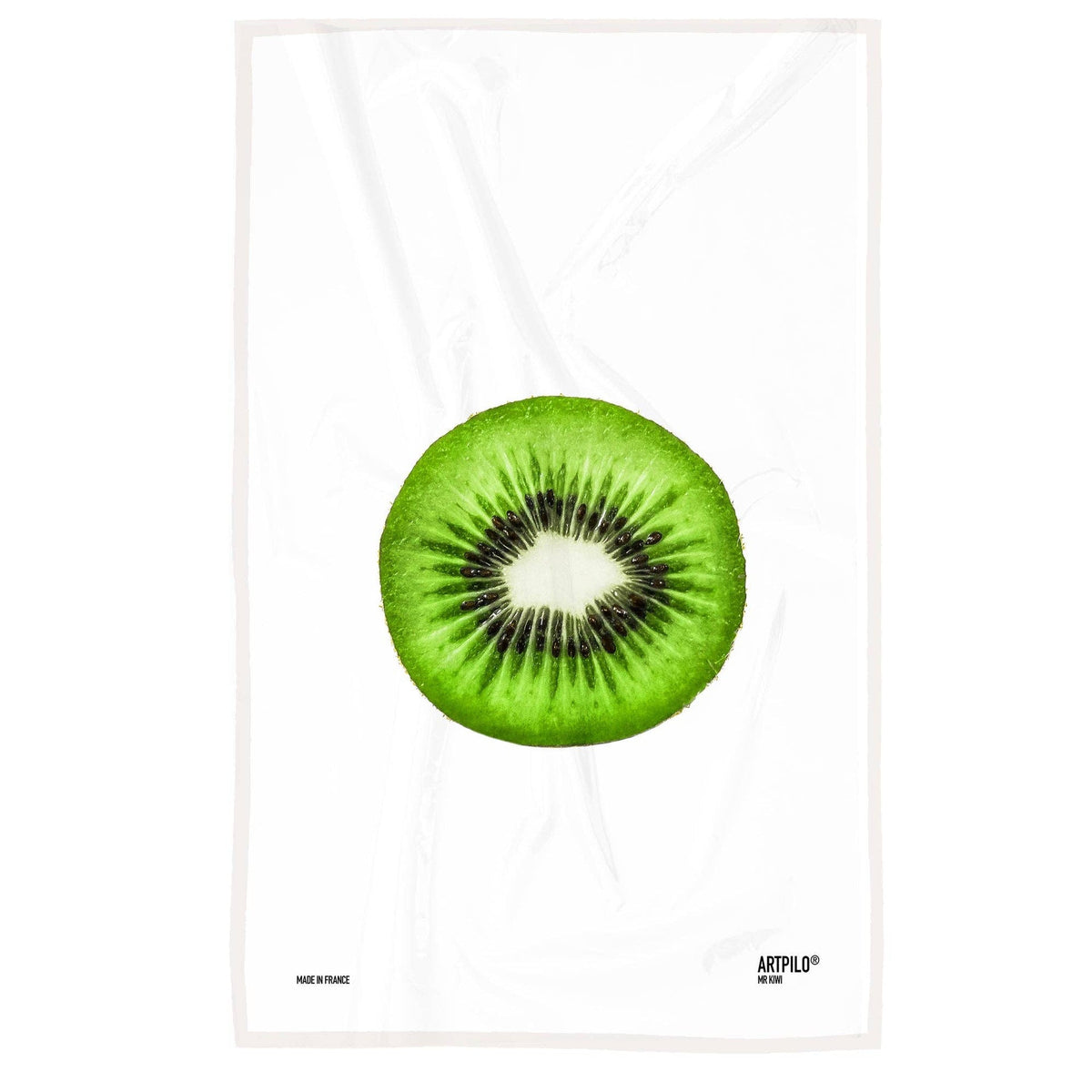 Torchon de cuisine Artpilo, modèle Mr Kiwi