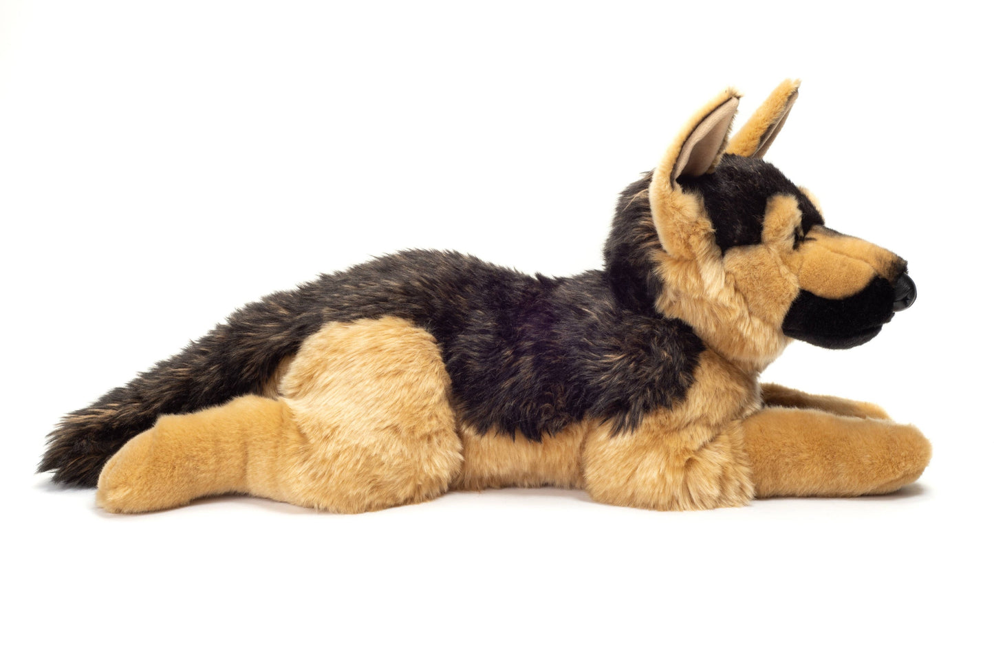 Grande Peluche Berger allemand couché