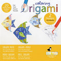 coloring origami poisson fridolin 7211387 4031172113874