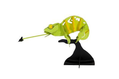 3d paper model cameleon fridolin 7211613 4031172116134